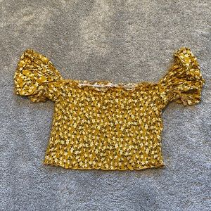 Floral Crop Top